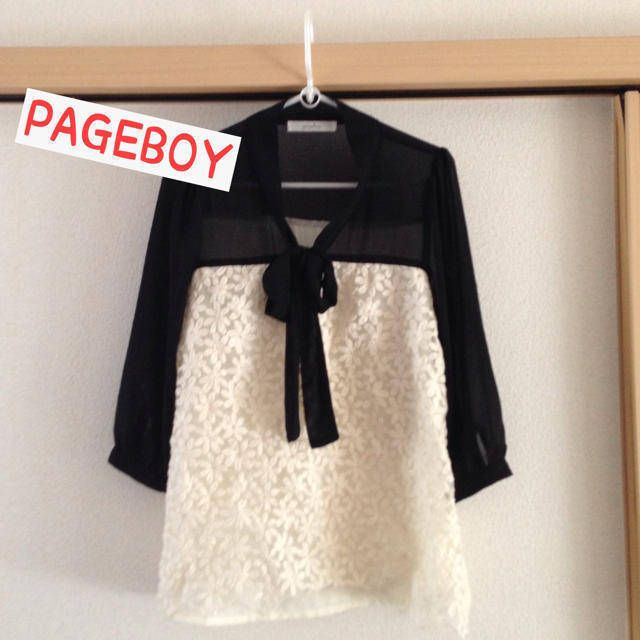 PAGEBOY(ページボーイ)のページボーイ♡ブラウス レディースのトップス(シャツ/ブラウス(長袖/七分))の商品写真