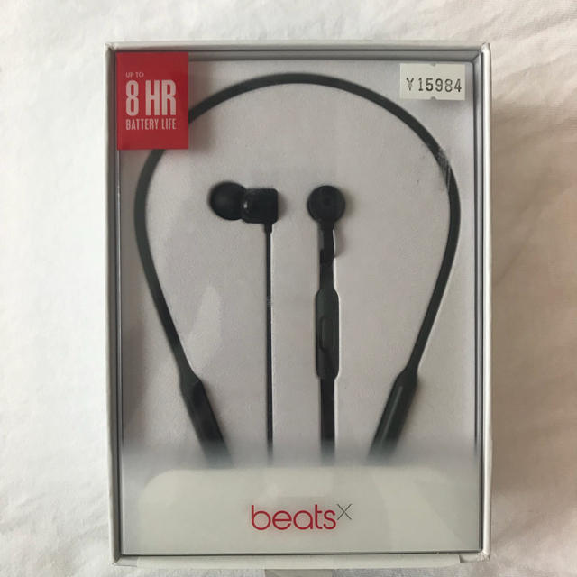 Beats by Dr Dre(ビーツバイドクタードレ)のBeats by Dr.Dre ワイヤレスイヤホン Beats X ブラック スマホ/家電/カメラのオーディオ機器(ヘッドフォン/イヤフォン)の商品写真