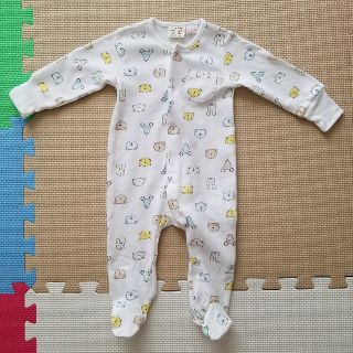 ザラキッズ(ZARA KIDS)の☆ジェシー☆様 ZARA baby　足つきロンパース 68cm 3~6month(ロンパース)