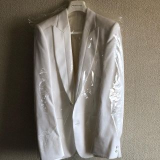 バレンシアガ(Balenciaga)の超激安‼️確実正規品‼️バレンシアガ   テーラードジャケット スーツ 白  (テーラードジャケット)