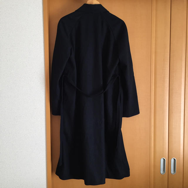 UNIQLO(ユニクロ)の美品 ユニクロ ルメール   ウールカシミヤローブコート レディースのジャケット/アウター(ロングコート)の商品写真