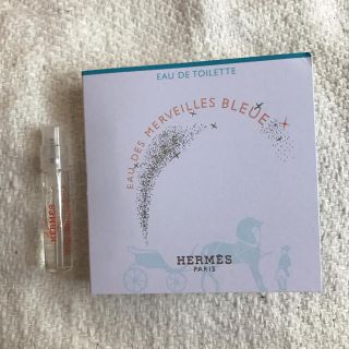 エルメス(Hermes)のエルメス EAU DES MERVEILLES BLEUE 香水サンプル(ユニセックス)