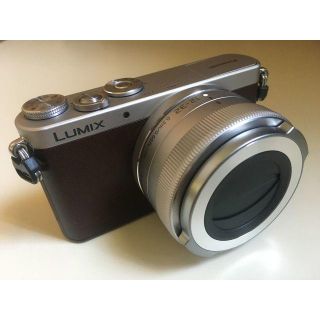 【送料無料】Panasonic LUMIX DMC-GM1S ブラウン(ミラーレス一眼)