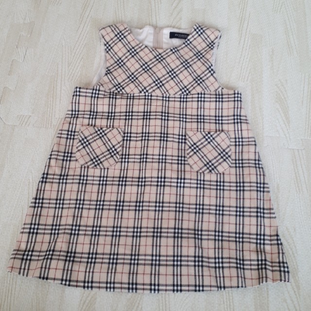 BURBERRY(バーバリー)の美品！BURBERRY　ワンピース　90 キッズ/ベビー/マタニティのキッズ服女の子用(90cm~)(ワンピース)の商品写真