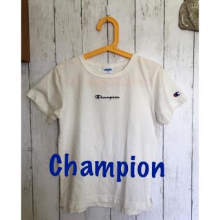 チャンピオン(Champion)の＊champion チャンピオン 白Tシャツ＊140(Tシャツ/カットソー)