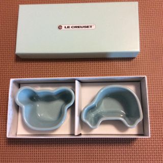 ルクルーゼ(LE CREUSET)のm&m様専用 【新品未使用】ル・クルーゼ 離乳食食器 (離乳食器セット)