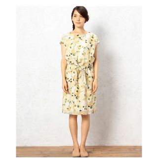 ユナイテッドアローズ(UNITED ARROWS)のユナイテッドアローズgoforpet水彩画ワンピース(ひざ丈ワンピース)