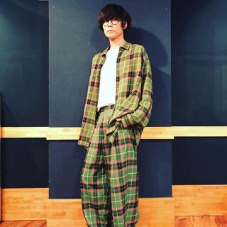 ラッドミュージシャン(LAD MUSICIAN)の18SS LAD MUSICIAN PUNK CHECK BIG SHIRT (シャツ)