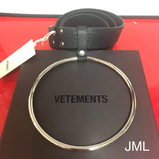 ラス1 VETEMENTS oversized ring belt メンズのファッション小物(ベルト)の商品写真