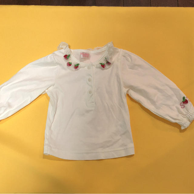Shirley Temple(シャーリーテンプル)のシャーリーテンプル  カットソー80cm キッズ/ベビー/マタニティのベビー服(~85cm)(ワンピース)の商品写真