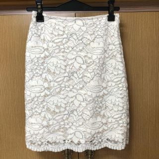 ジュエルチェンジズ(Jewel Changes)の美品☆ジュエルチェンジズ レーススカート(ひざ丈スカート)