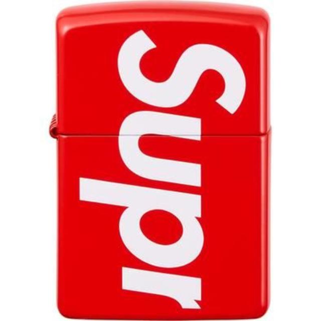 新品未使用 Supreme Logo Zippo Red ジッポ シュプリーム