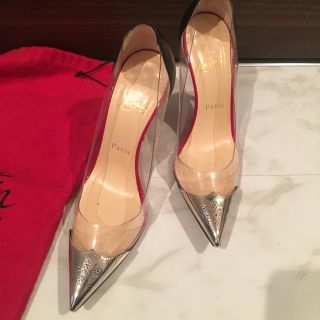 ルブタン(Christian Louboutin) クリア(シルバー/銀色系)の通販 14点 ...