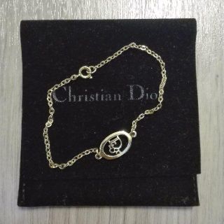 クリスチャンディオール(Christian Dior)の【超美品】ChristianDior ゴールドブレスレット(ブレスレット/バングル)