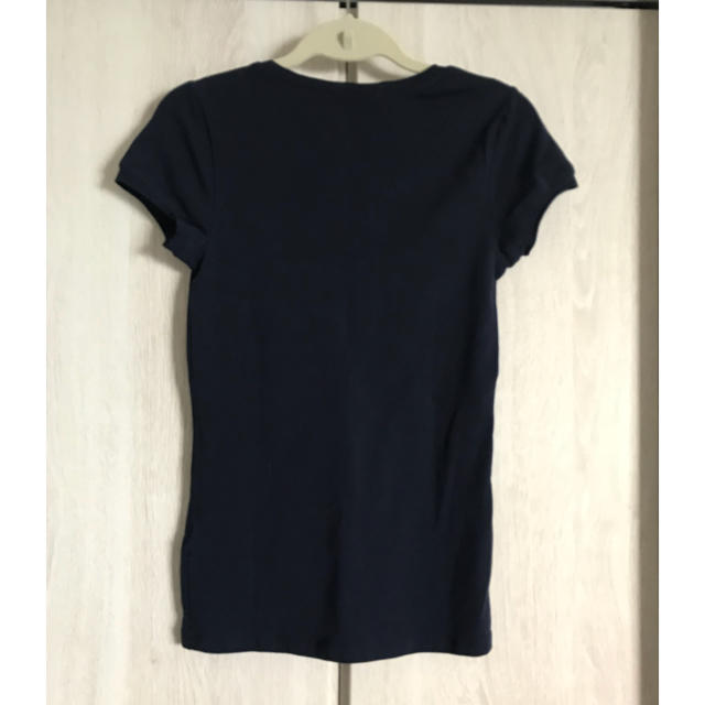 ZARA(ザラ)のcoron様専用新品【ZARA】ザラ Tシャツ M   ネイビー レディースのトップス(Tシャツ(半袖/袖なし))の商品写真