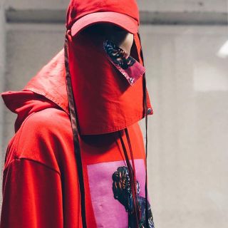 ラフシモンズ(RAF SIMONS)のラフシモンズ 18SS オーバーサイズフーディー(パーカー)