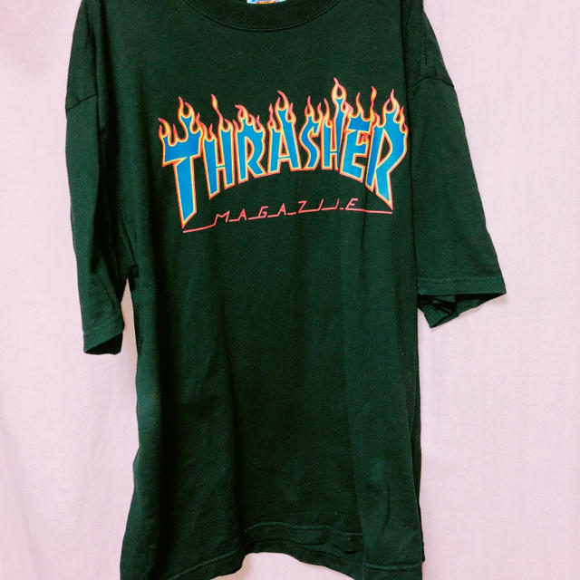 THRASHER(スラッシャー)のTHRASHER×Dickies レディースのトップス(Tシャツ(半袖/袖なし))の商品写真