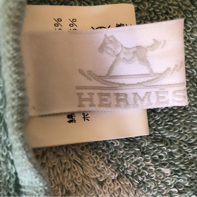 Hermes(エルメス)のまるちゃん様専用  新品未使用 エルメス バスタオル キッズ/ベビー/マタニティの外出/移動用品(その他)の商品写真