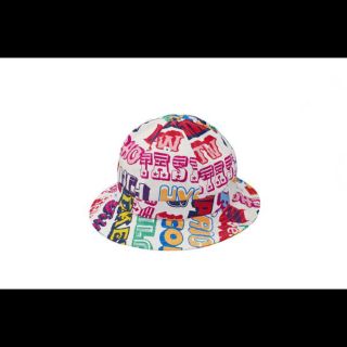 ヒステリックグラマー(HYSTERIC GLAMOUR)のSupreme Hysteric Glamour Bell Hat white(ハット)