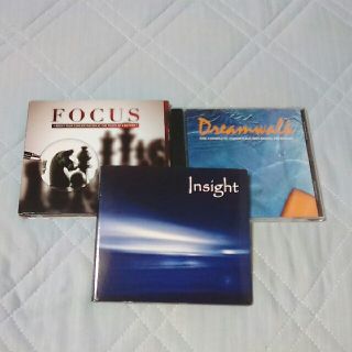 【 送料込】Insight、Focus、Dream walk CD3点セット(ヒーリング/ニューエイジ)