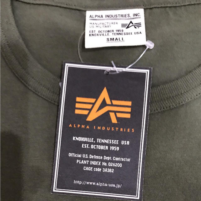 ALPHA INDUSTRIES(アルファインダストリーズ)のアルファ ポケットTシャツ  ミリタリー  新品タグ付 本日限定値下げ メンズのトップス(Tシャツ/カットソー(半袖/袖なし))の商品写真