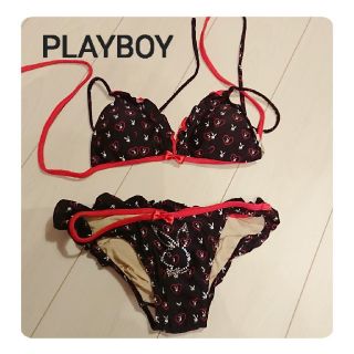 プレイボーイ(PLAYBOY)のPLAYBOY ビキニ ラインストーン(水着)