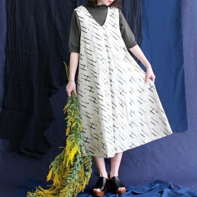 bulle de savon - spoken×chambre ドレッシングプリント ノースリ