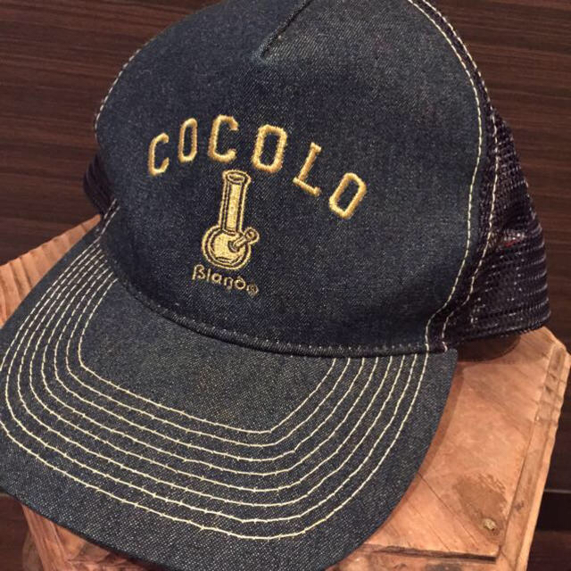 COCOLOBLAND(ココロブランド)のCOCOLO デニムメッシュキャップ レディースの帽子(キャップ)の商品写真