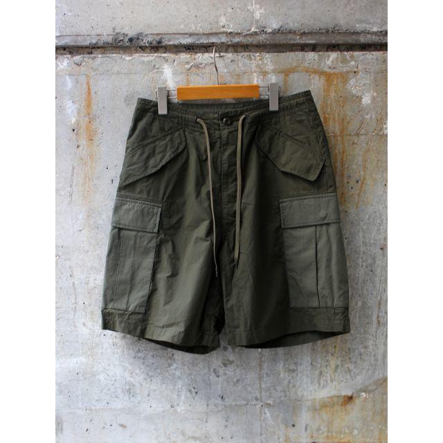 NEPENTHES(ネペンテス)のYARDAGE 17SS Army Wide Short Pants メンズのパンツ(ショートパンツ)の商品写真