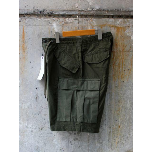 NEPENTHES(ネペンテス)のYARDAGE 17SS Army Wide Short Pants メンズのパンツ(ショートパンツ)の商品写真