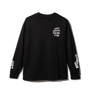 ステューシー(STUSSY)のGET WEIRD BLACK LONG SLEEVE SHIRT (Tシャツ/カットソー(七分/長袖))