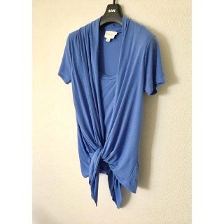 ダナキャランニューヨーク(DKNY)のひまわり様専用☆pure DKNY☆オシャレTシャツ ブルー(Tシャツ(半袖/袖なし))