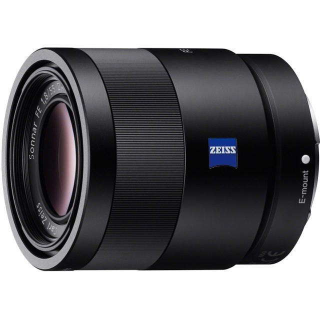 SONY(ソニー)のSonnar T* FE 55mm F1.8 ZA SEL55F18Z スマホ/家電/カメラのカメラ(レンズ(単焦点))の商品写真