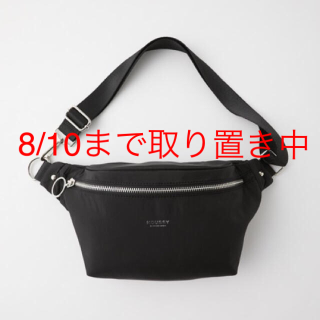 moussy ウエスト＆ショルダーバッグ ブラック