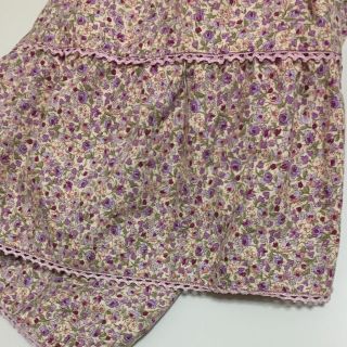 フェリシモ(FELISSIMO)の美品  女の子  スカート  90サイズ  花柄スカート   フェリシモ(スカート)