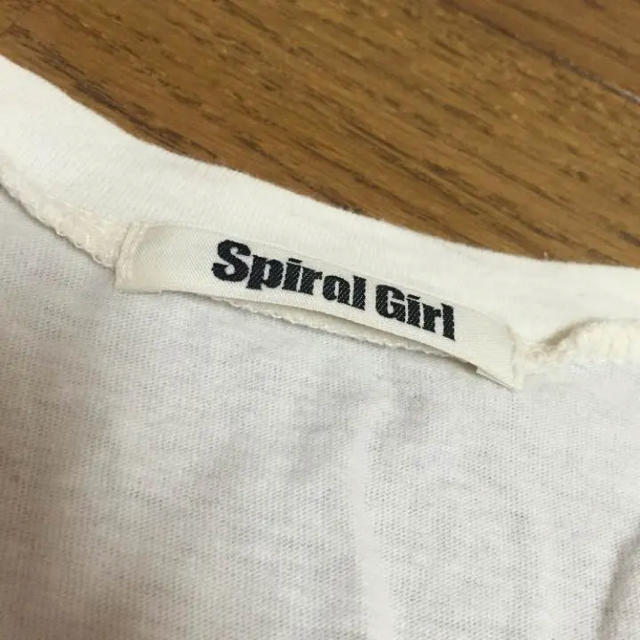 SPIRAL GIRL(スパイラルガール)のSpiral Girl Tシャツ レディースのトップス(Tシャツ(半袖/袖なし))の商品写真