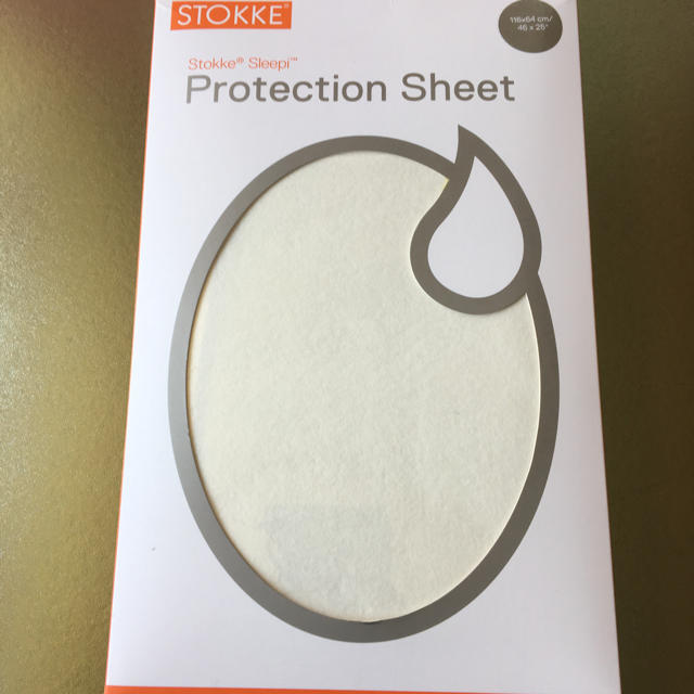 Stokke(ストッケ)のStokke sleepi protection sheet 防水シート キッズ/ベビー/マタニティの寝具/家具(シーツ/カバー)の商品写真