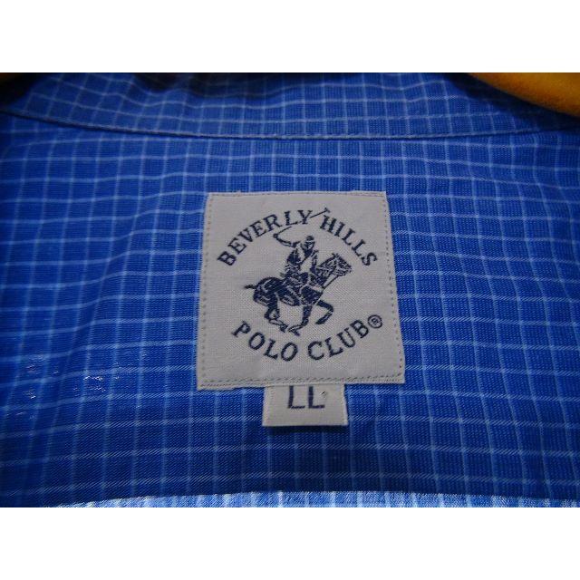 Polo Club(ポロクラブ)のPOLO  CLUBのドレスシャツ（LL)　半袖　ブルー　日本製！。 メンズのトップス(シャツ)の商品写真