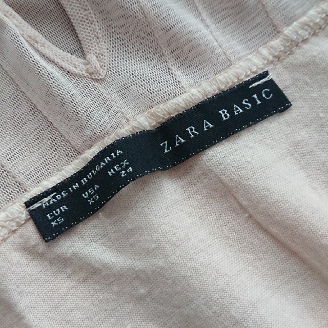 ZARA(ザラ)のumi☆様専用【ZARA】ドットチュールトップス レディースのトップス(カットソー(半袖/袖なし))の商品写真