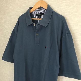 トミーヒルフィガー(TOMMY HILFIGER)のUSA古着 BIG ポロシャツ XL トミーヒルフィガー(ポロシャツ)