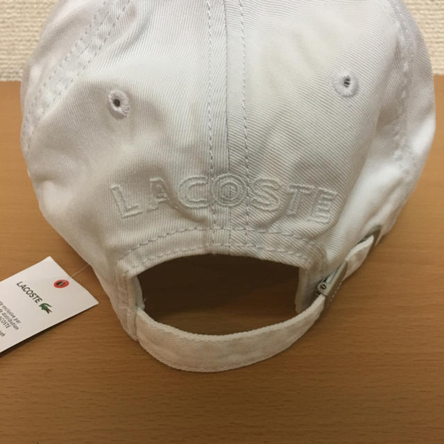 LACOSTE(ラコステ)の新品 ラコステ side small logo cap メンズの帽子(キャップ)の商品写真