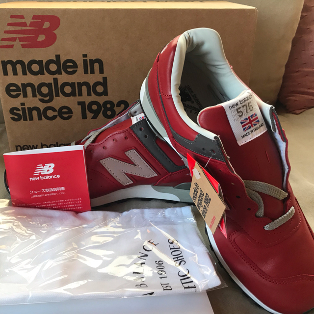 New Balance(ニューバランス)のnew balance スニーカー M576 RED  メンズの靴/シューズ(スニーカー)の商品写真