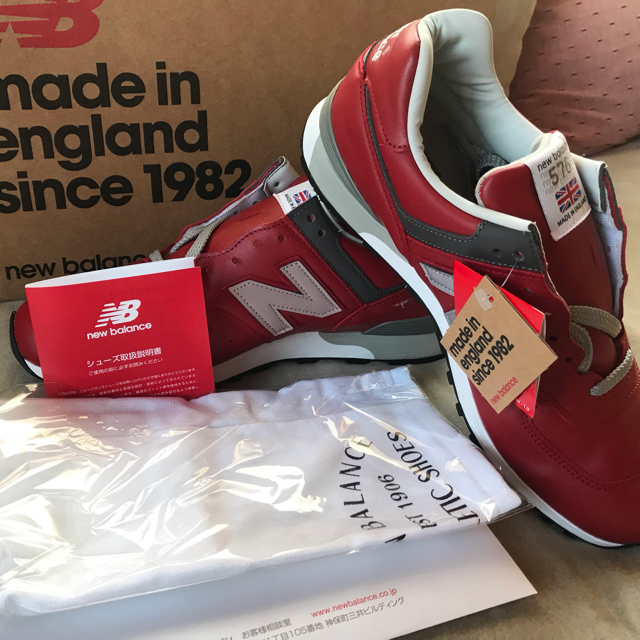 New Balance(ニューバランス)のnew balance スニーカー M576 RED  メンズの靴/シューズ(スニーカー)の商品写真