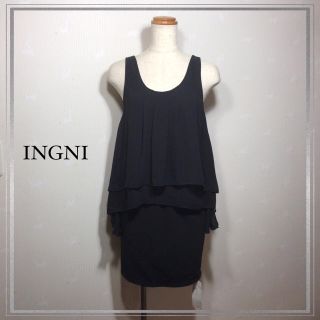 イング(INGNI)のINGNI 新品タグ付き ドッキング ワンピース(ひざ丈ワンピース)