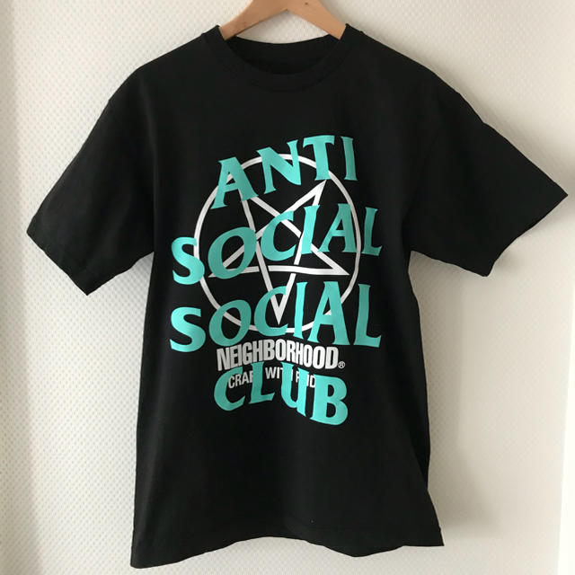 NEIGHBORHOOD(ネイバーフッド)のneighborhood × anti social social club   メンズのトップス(Tシャツ/カットソー(半袖/袖なし))の商品写真