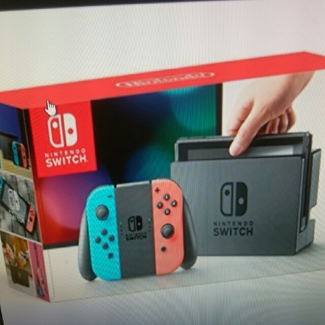 Nintendo Switch(ニンテンドースイッチ)のswitch ネオン エンタメ/ホビーのゲームソフト/ゲーム機本体(家庭用ゲーム機本体)の商品写真