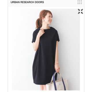 アーバンリサーチドアーズ(URBAN RESEARCH DOORS)のURBAN RESEARCH DOORS ボトルネック ワンピース(ひざ丈ワンピース)