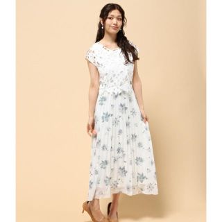 ミッシュマッシュ(MISCH MASCH)の【杏仁♪様専用】ミッシュマッシュ プリーツ花柄マキシワンピース(ロングワンピース/マキシワンピース)