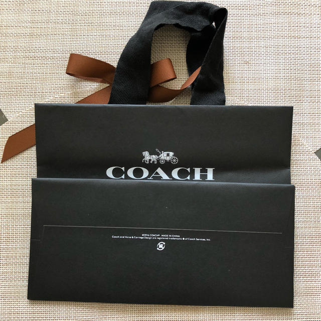 COACH(コーチ)のコーチ ショッパー リボン付き レディースのバッグ(ショップ袋)の商品写真
