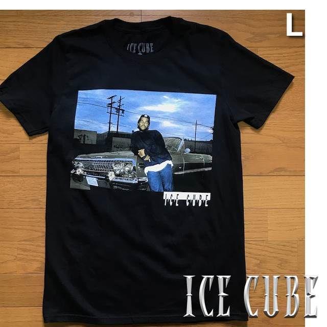 レア！アイス・キューブ Tシャツ フォトプリントT【L】黒 新品 180718 | フリマアプリ ラクマ